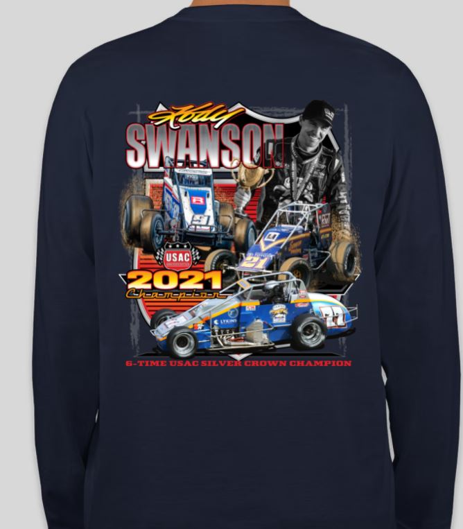 Silver Crown - 6X Champion - Long Sleeve