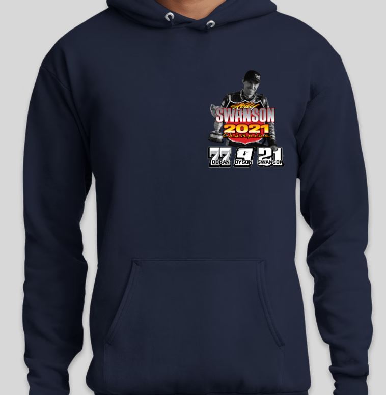 Silver Crown - 6X Champion - Hoodie