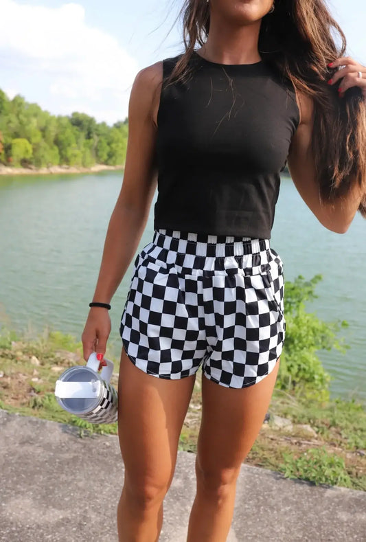 Checkered Shorts
